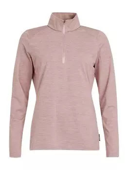 Флисовый свитер Protest PRTSENNA 1/4 zip active top, цвет Mauvepink