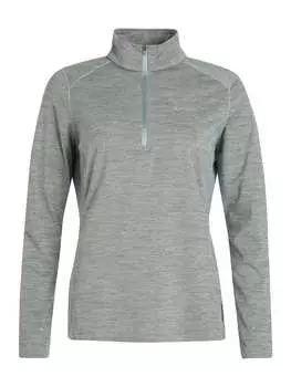 Флисовый свитер Protest PRTSENNA 1/4 zip active top, цвет Auroragreen