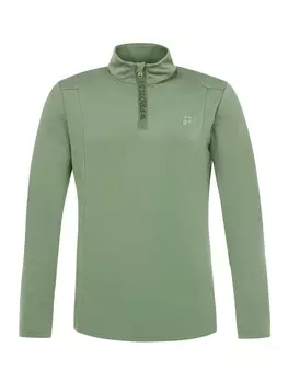 Флисовый свитер Protest REWILL 1/4 zip active top, цвет Marl Green