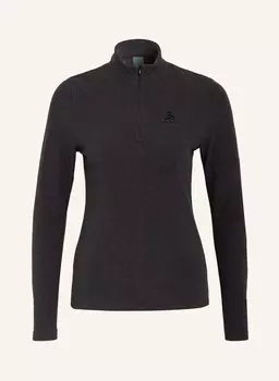 Флисовый свитер рой odlo, темно-серый