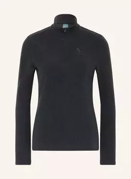 Флисовый свитер рой odlo, темно-синий