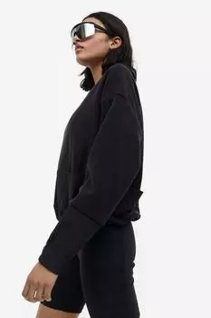 Флисовый свитер с карманом H&M