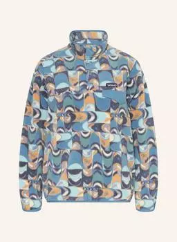 Флисовый свитер с застежкой Patagonia, мультиколор