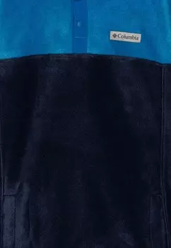 Флисовый свитер STEENS MTN II 1/4 SNAP UNISEX Columbia, темно-синий