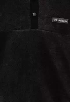 Флисовый свитер STEENS MTN II 1/4 SNAP UNISEX Columbia, черный