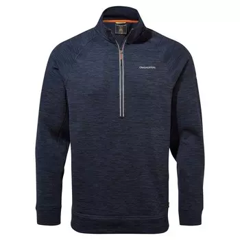 Флисовый свитер stromer с воротником на молнии Craghoppers, синий