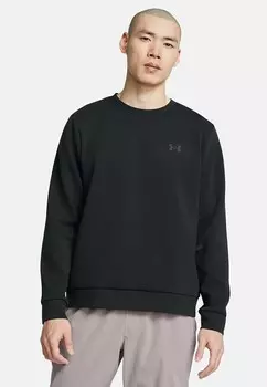 Флисовый свитер UA UNSTOPPABLE FLC CREW EU Under Armour, пестрый черный