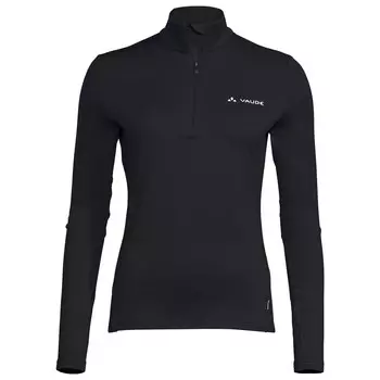 Флисовый свитер Vaude Livigno Halfzip II, цвет Black Uni