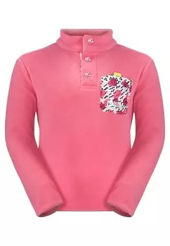 Флисовый свитер VILLI BUTTON Jack Wolfskin, цвет pink lemonade