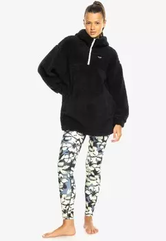 Флисовый свитер WAVES OF WARMTH Roxy, антрацит