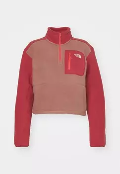 Флисовый свитер YUMIORI ZIP The North Face, оранжевый