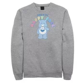 Флисовый свитшот Big & Tall Care Bears This Is My Happy Face Licensed Character