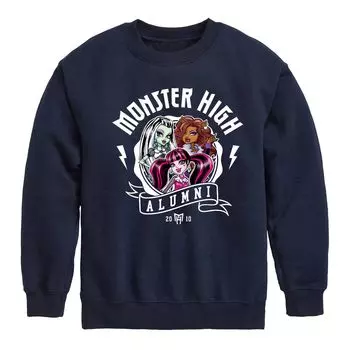 Флисовый свитшот для группы выпускников Monster High для мальчиков 8–20 лет Licensed Character, синий