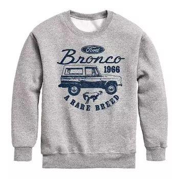 Флисовый свитшот Ford Vintage Bronco Rare Breed для мальчиков 8–20 лет Licensed Character, цвет Athletic Heather
