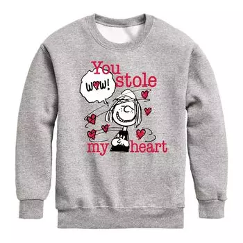 Флисовый свитшот Patty Stole Heart для мальчиков 8–20 лет Licensed Character