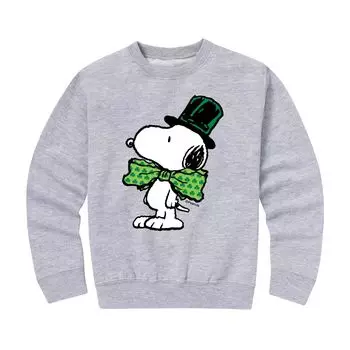 Флисовый свитшот Peanuts ко Дню Святого Патрика для мальчиков 8–20 лет Licensed Character