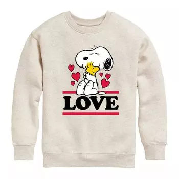 Флисовый свитшот Peanuts Love Hug для мальчиков 8–20 лет Licensed Character