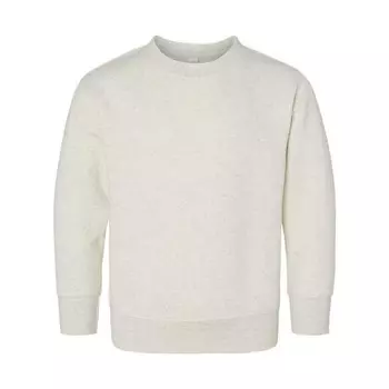 Флисовый свитшот с круглым вырезом для малышей Rabbit Skins, цвет Natural Heather