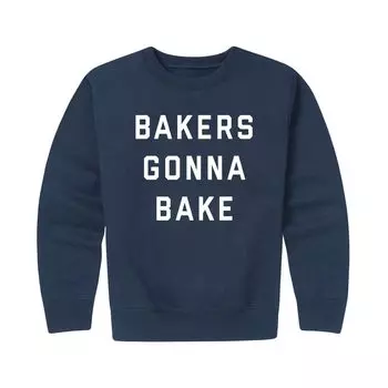Флисовый свитшот с рисунком для мальчиков 8–20 лет Bakers Gonna Bake Licensed Character