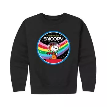 Флисовый свитшот с рисунком Peanuts Rainbow Snoopy для мальчиков 8–20 лет Licensed Character