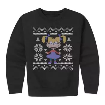 Флисовый свитшот с рисунком Rugrats Angelica Ugly для мальчиков 8–20 лет Licensed Character