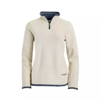 Флисовый топ "бейе" с короткой молнией Weird Fish, экрю