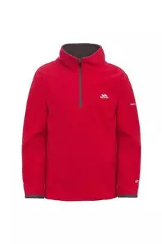 Флисовый топ Etto с молнией до половины Trespass, красный