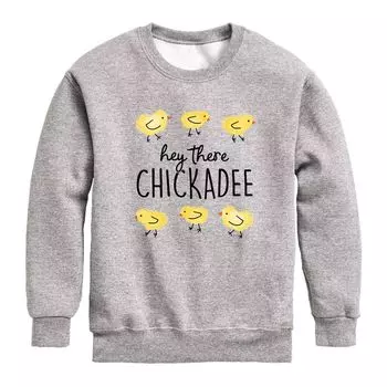 Флисовый топ Hey There с рисунком Chickadee для мальчиков 8–20 лет Licensed Character