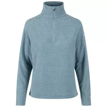 Флисовый топ луга с молнией до груди Trespass, синий