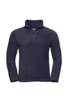 Флисовый топ на молнии 1/4 для улицы Russell, темно-синий