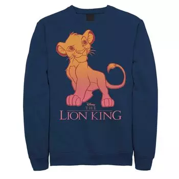 Флисовый топ с градиентом для юниоров Lion King Young Simba Licensed Character