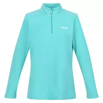 Флисовый топ с молнией 14 для прогулок на свежем воздухе в форме сердца Regatta, бирюзовый