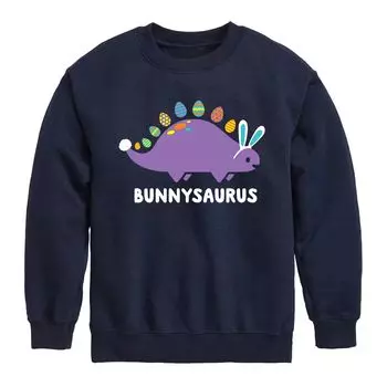 Флисовый топ с рисунком Bunnysaurus для мальчиков 8–20 лет Licensed Character, синий