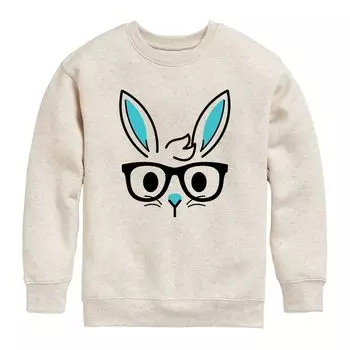 Флисовый топ с рисунком Nerd Bunny для мальчиков 8–20 лет Licensed Character