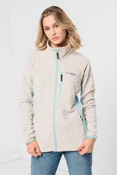 Флисовый топ Titan Pass 3 0 для пеших прогулок и треккинга Columbia, серый