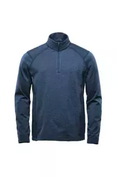 Флисовый топ Treeline с молнией в четверть Stormtech, темно-синий