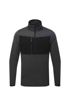 Флисовый топ WX3 с полумолнией до половины Portwest, серый