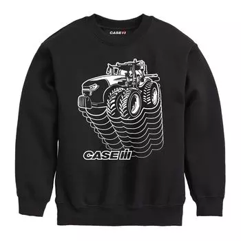 Флисовый трактор Case IH Retro для мальчиков 8–20 лет Licensed Character, черный