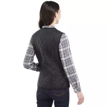 Флисовый жилет Betty Liner женский Barbour, черный
