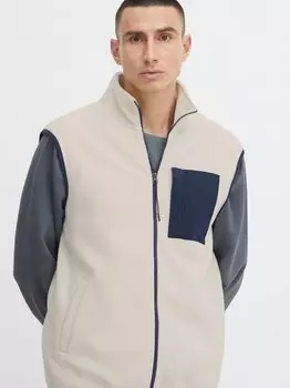 Флисовый жилет Blend, бежевый