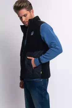 Флисовый жилет Budmil, черный