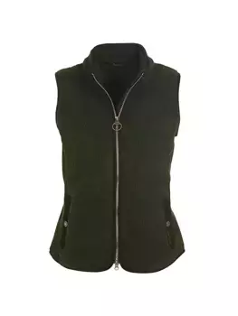 Флисовый жилет Burford Barbour, цвет olive classic
