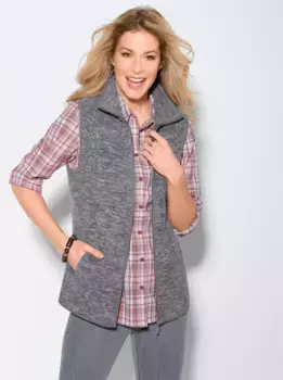 Флисовый жилет Classic Basics, цвет Grau-Meliert