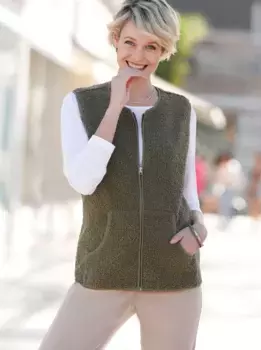 Флисовый жилет Classic Basics, хаки