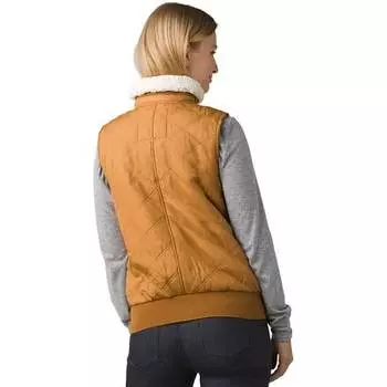 Флисовый жилет Esla женский prAna, коричневый