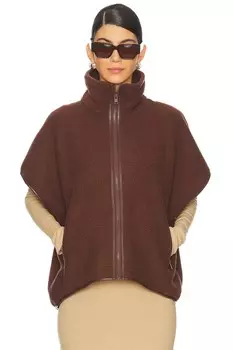 Флисовый жилет eudora Lamarque, коричневый