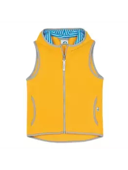 Флисовый жилет finkid Poppeli, желтый