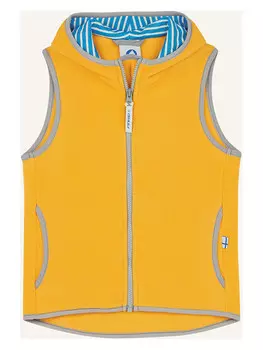 Флисовый жилет finkid Poppeli, желтый