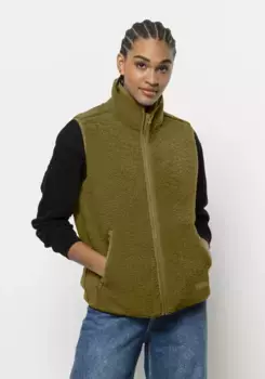 Флисовый жилет Jack Wolfskin "HIGH CURL VEST W", цвет Cottage
