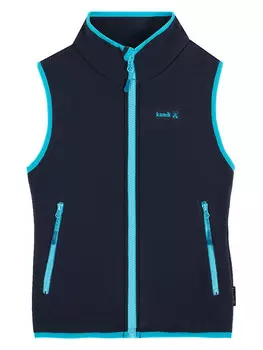 Флисовый жилет Kamik Fleeceweste Dawn, темно-синий